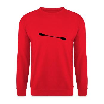 kayak - Sweat-shirt Unisexe - rouge - Devant - Alina (178cm) & Michal (187cm)