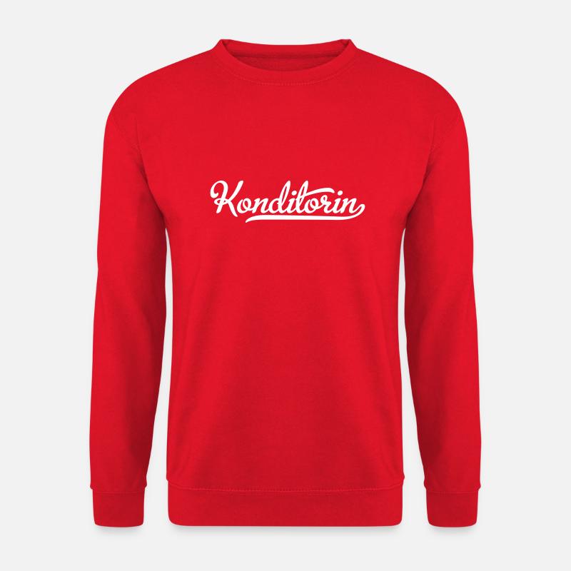 Konditorin - Unisex Pullover - Rot