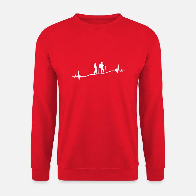 Wanderer - Unisex Pullover - Rot