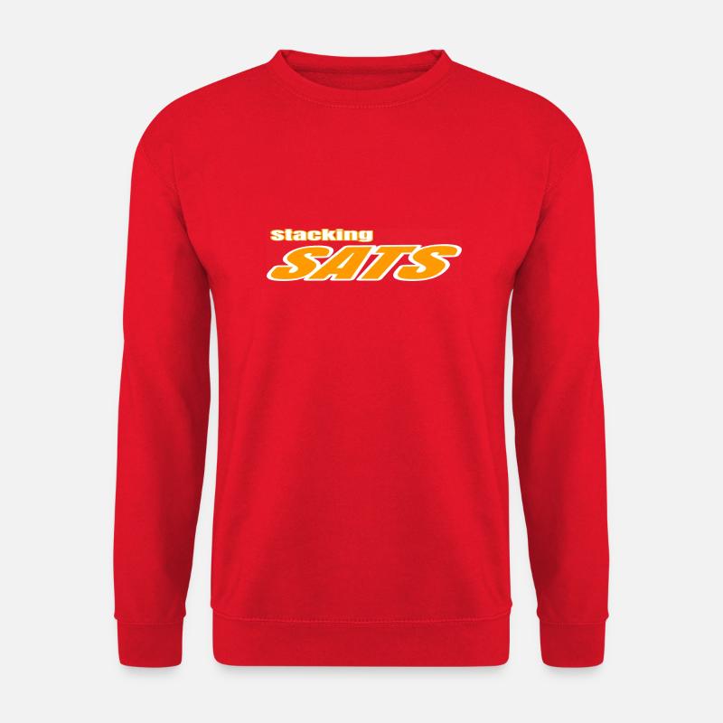 Stacking sats - Unisex Sweatshirt - red