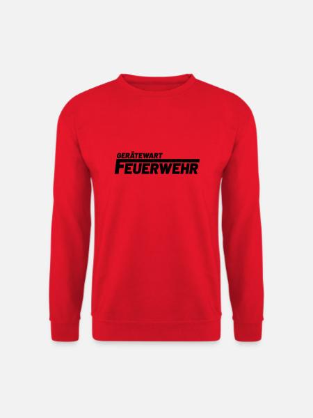 Gerätewart Freiwillige Feuerwehr - Unisex Pullover - Rot