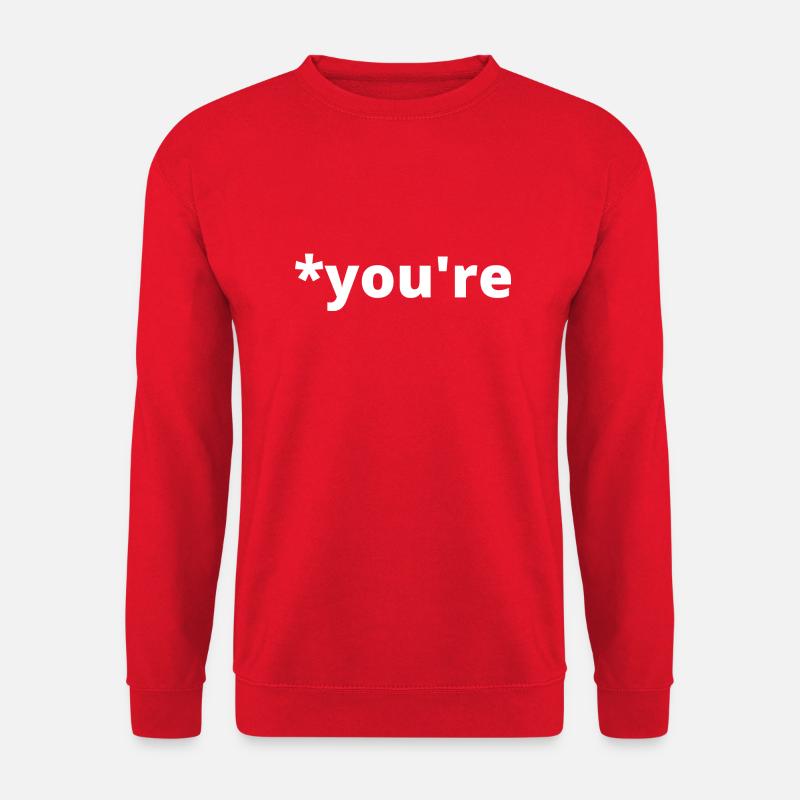 *Biste - Unisex Pullover - Rot
