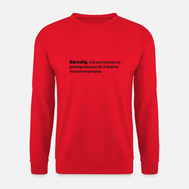 kindisch - Unisex Pullover - Rot