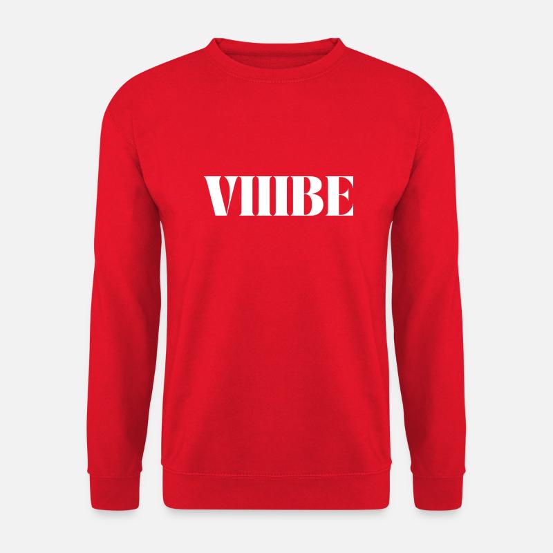 "VIIIBE" - Unisex Pullover - Rot
