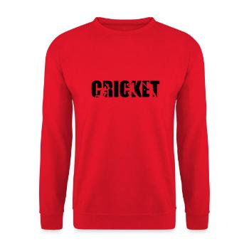 Cricket - Unisex Pullover - Rot - Vorne - Alina (178cm) & Michal (187cm)