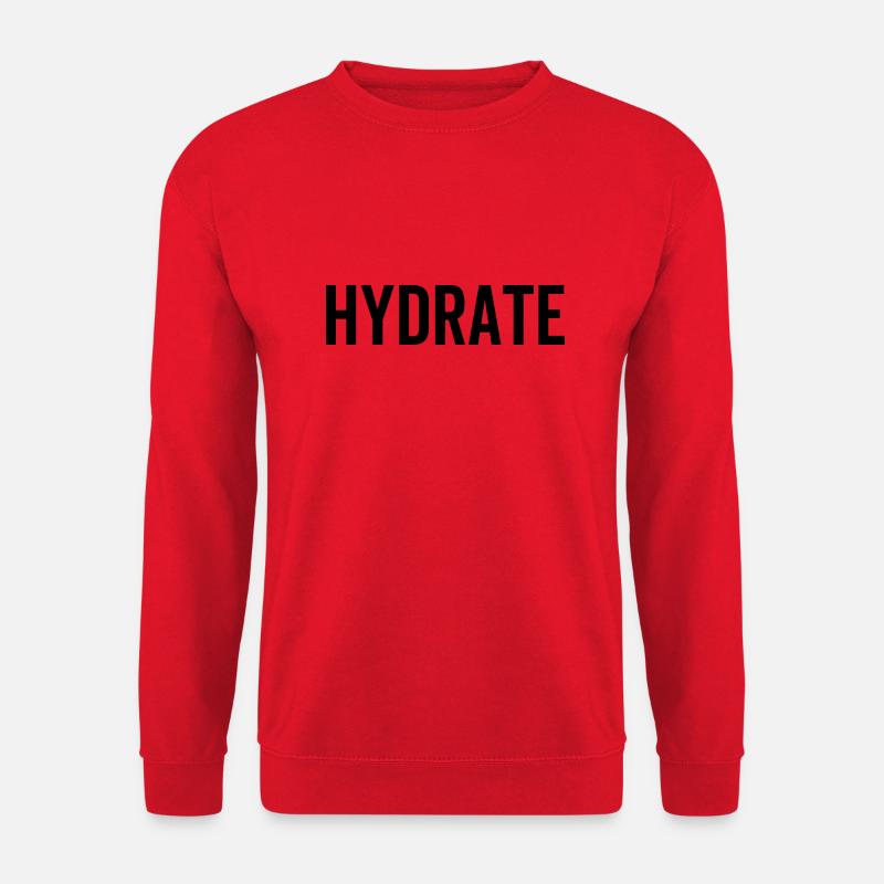 Hydrate - Unisex Sweatshirt - red