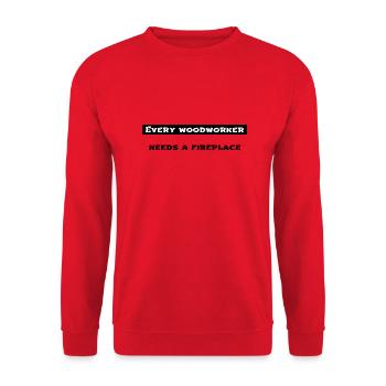 the carpenters wood john carpenter tshirts - Unisex Pullover - Rot - Vorne - Alina (178cm) & Michal (187cm)