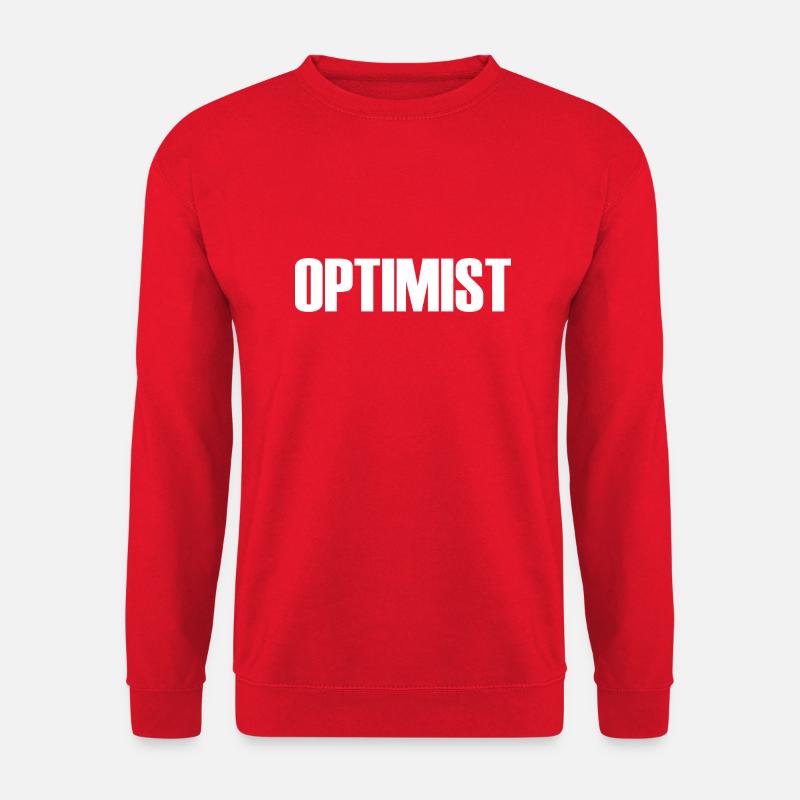 Optimist - Unisex Sweatshirt - red