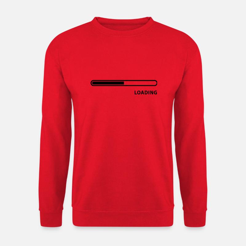 Loading - 50% - Unisex Pullover - Rot