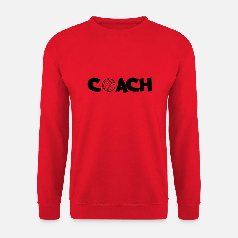 handball_coach - Unisex Pullover - Rot
