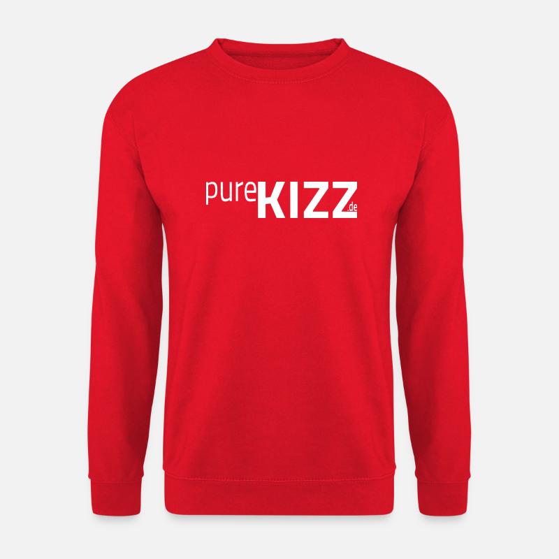 pureKIZZ 2023 plain white - Unisex Pullover - Rot