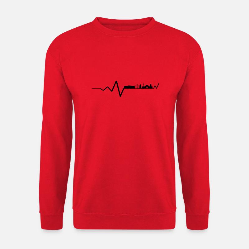 Mannheim Monnem Mannheimat - Unisex Pullover - Rot