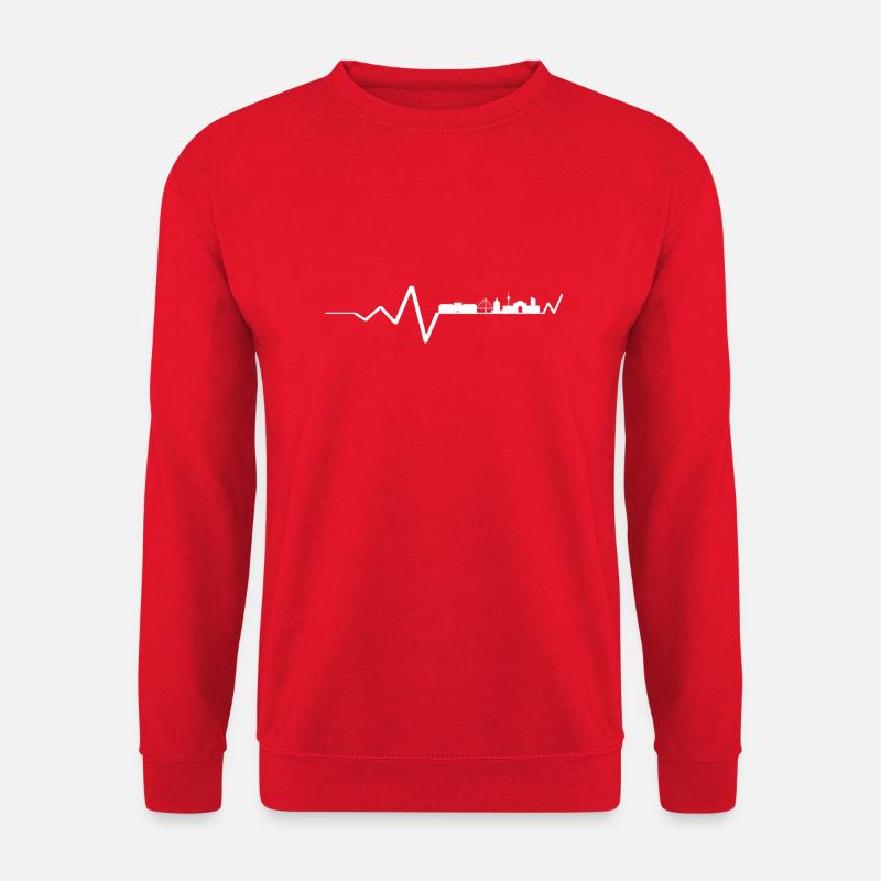 Mannheim Monnem Mannheimat - Unisex Pullover - Rot