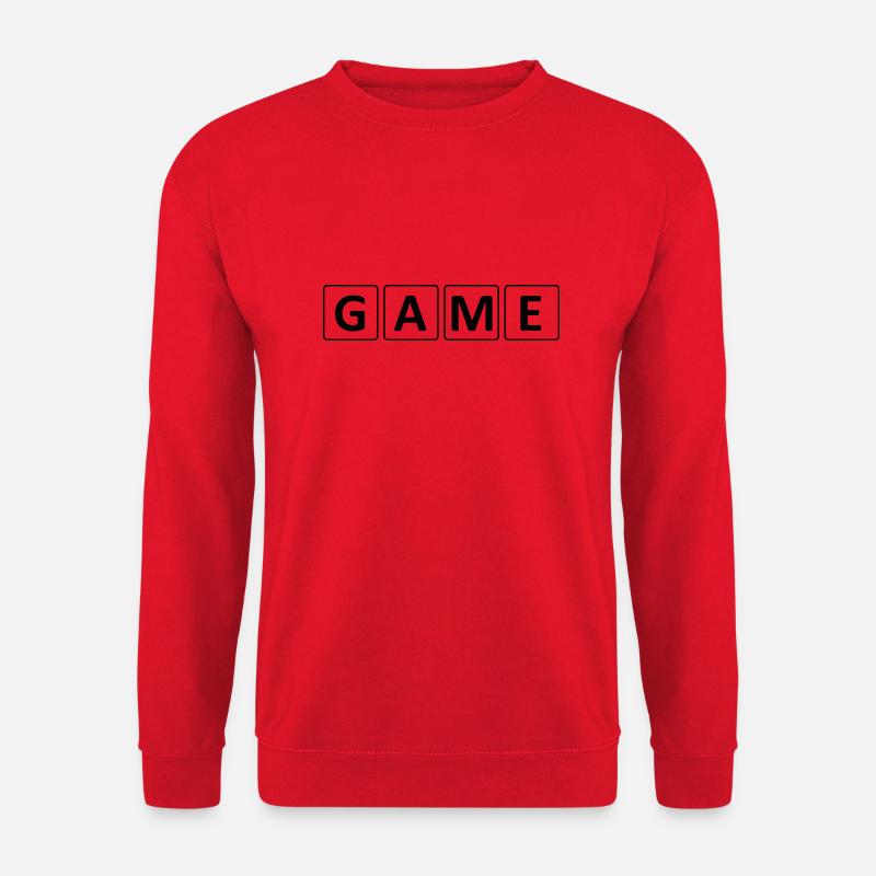 Jeu PC de jeu - Sweat-shirt Unisexe - rouge