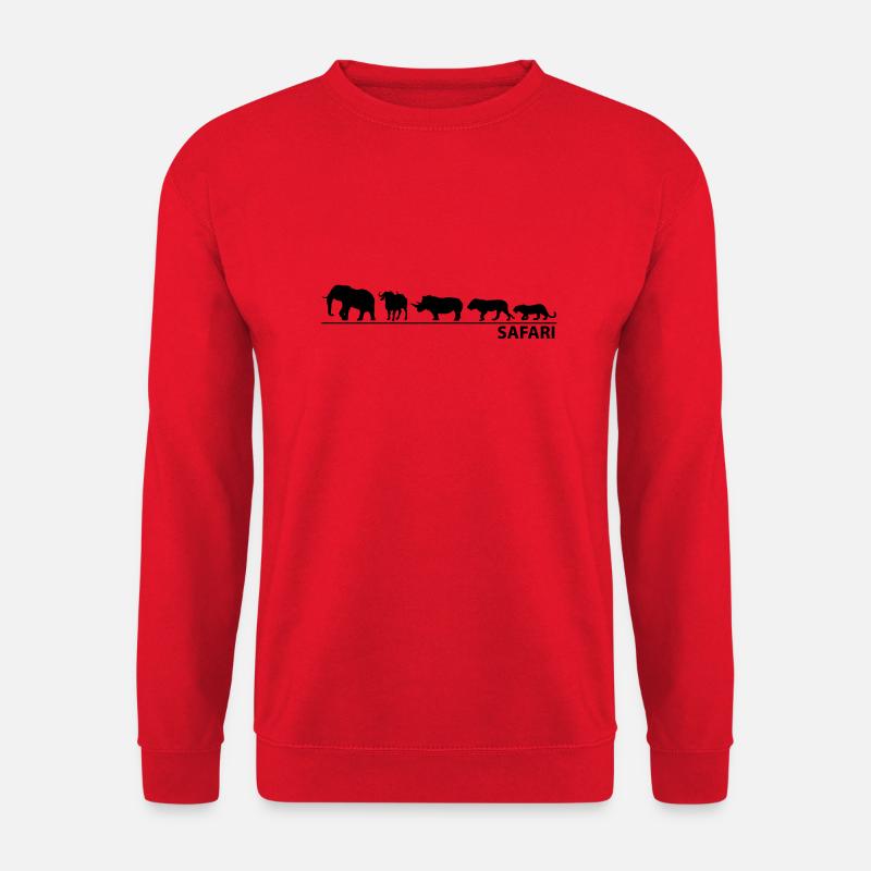 The big five - Unisex Sweatshirt - red