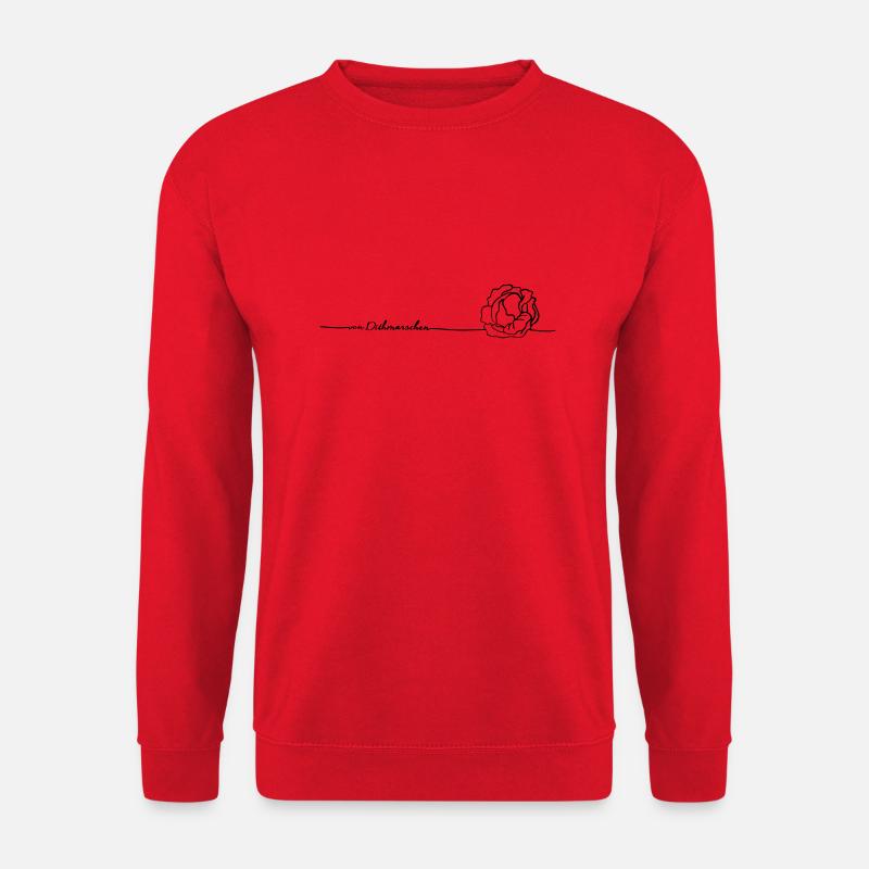 _von Dithmarschen_ schwarz - Unisex Pullover - Rot