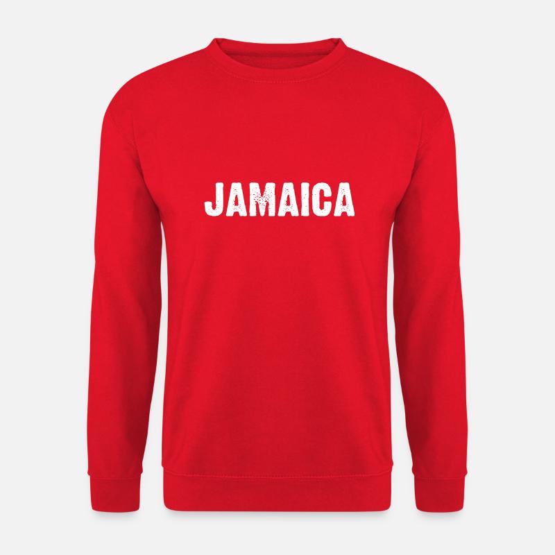 Jamaika-Logo-Design - Unisex Pullover - Rot