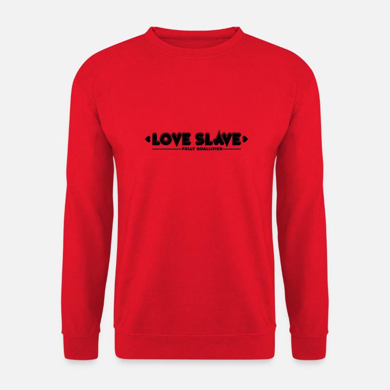 Love Slave 1c - Unisex Pullover - Rot