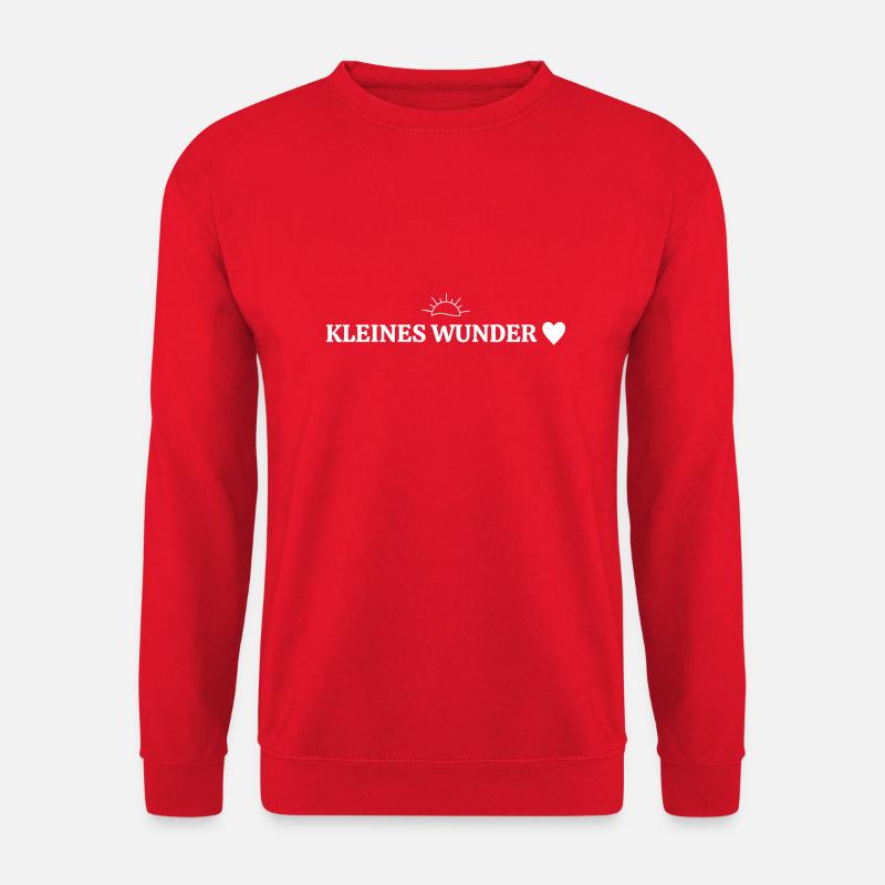 Kleines Wunder - Unisex Pullover - Rot