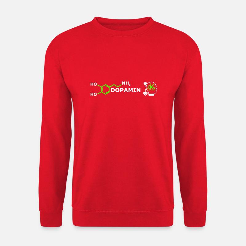 DOPAMIN - Unisex Pullover - Rot
