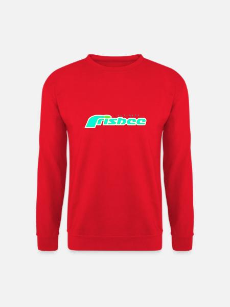 Ultimate Frisbee Turquoise - Unisex Sweatshirt - red