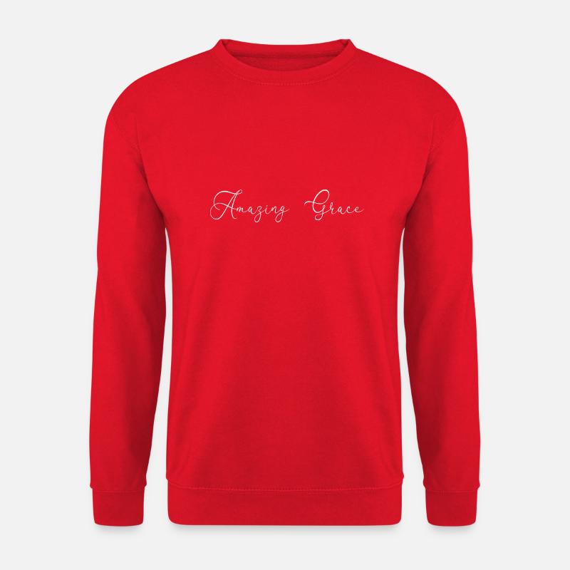 Erstaunliche Gnade - Unisex Pullover - Rot