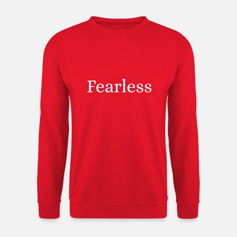 Furchtlos - Unisex Pullover - Rot