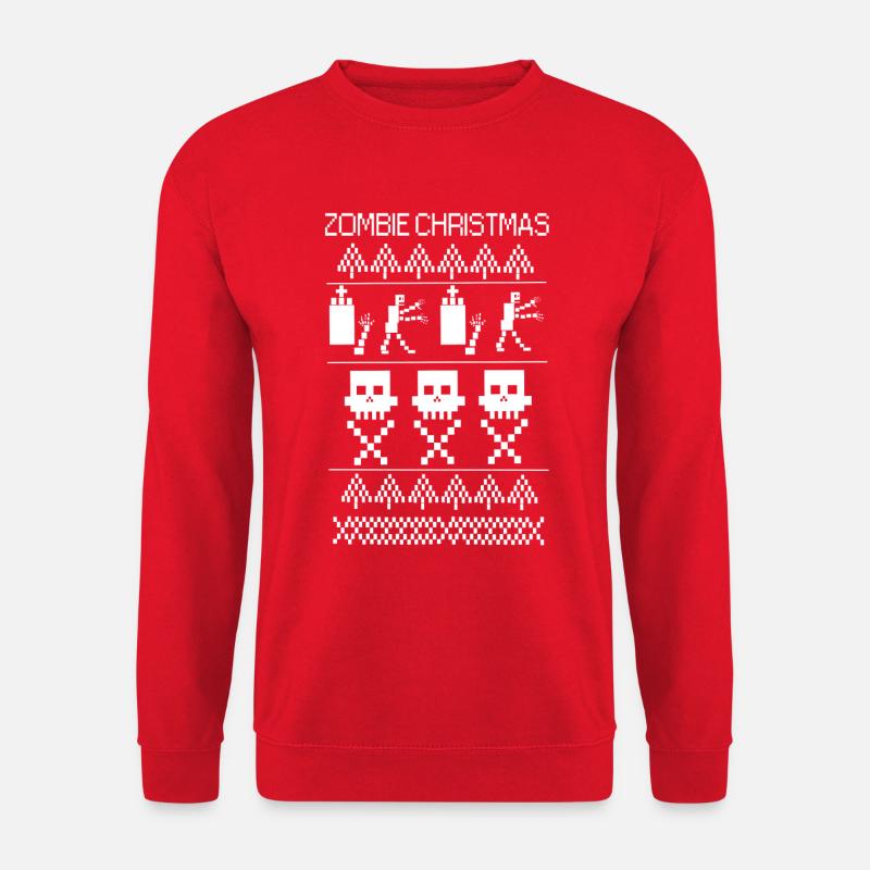 pull noel zombiechristmas - Unisex Sweatshirt - red