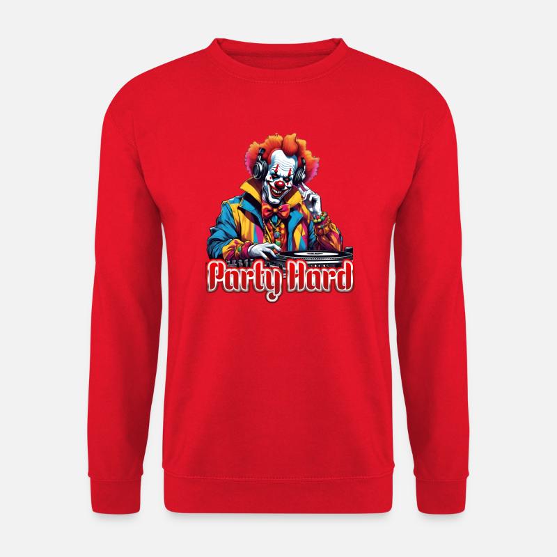 Party Hard - Unisex Pullover - Rot