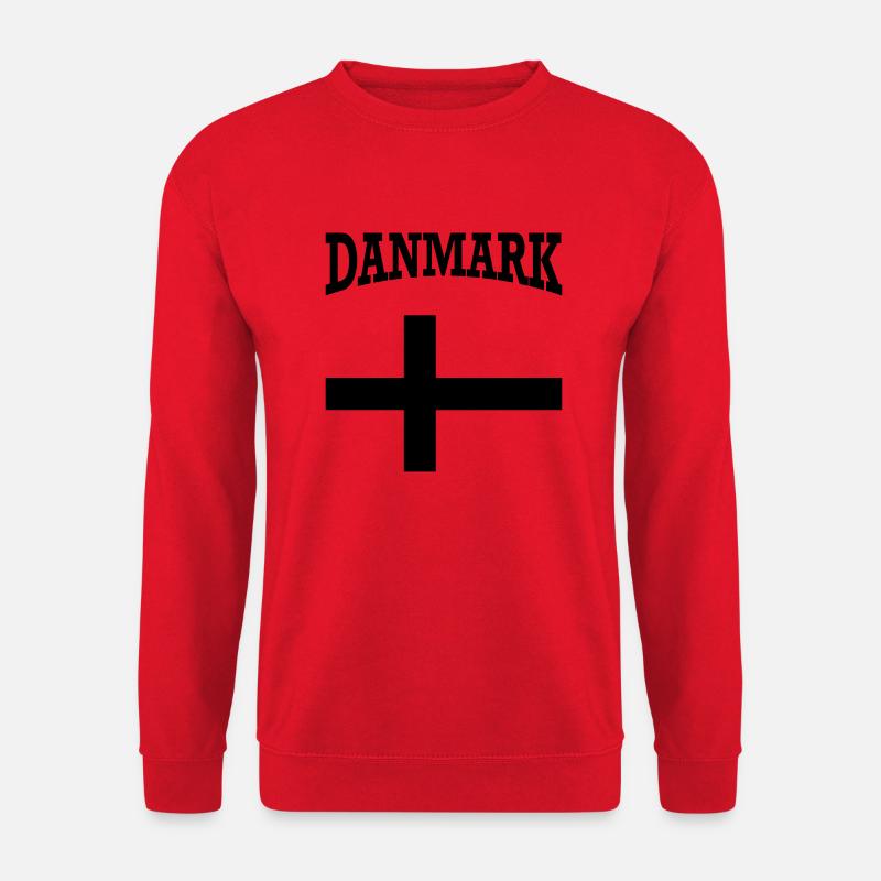 Danmark - Unisex Sweatshirt - red