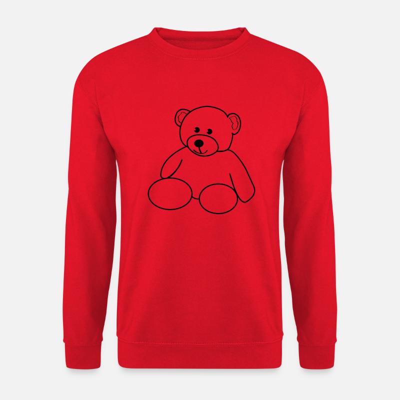 teddy - Unisex Sweatshirt - red