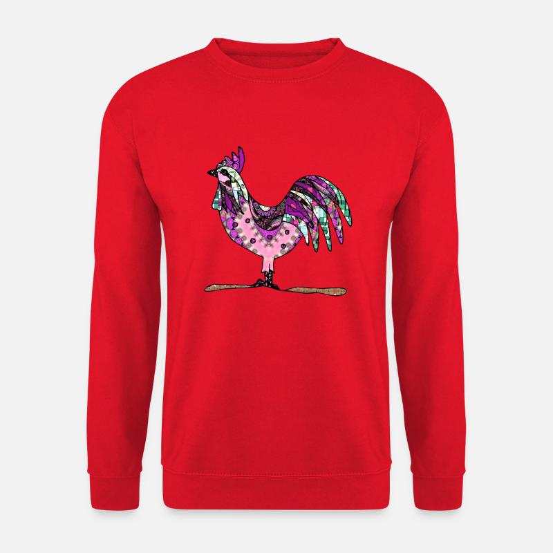 Hahn - Unisex Pullover - Rot