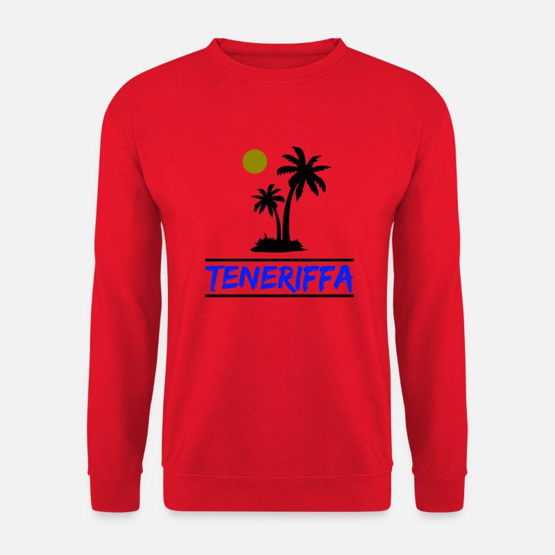 Teneriffa - Unisex Pullover - Rot