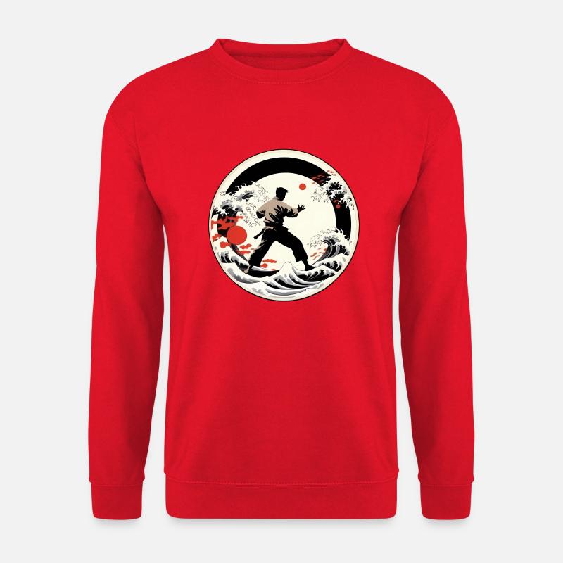 Karate Training - Unisex Sweatshirt - red