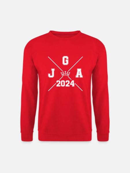 jga 2024 junggesellenabschied - Unisex Pullover - Rot