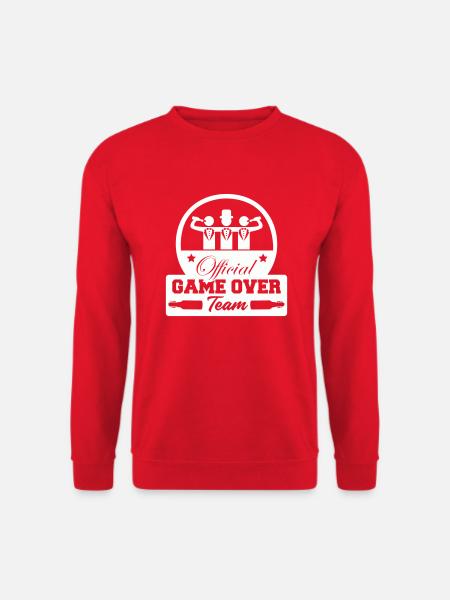 Official Game Over Team - Unisex Sweatshirt - red