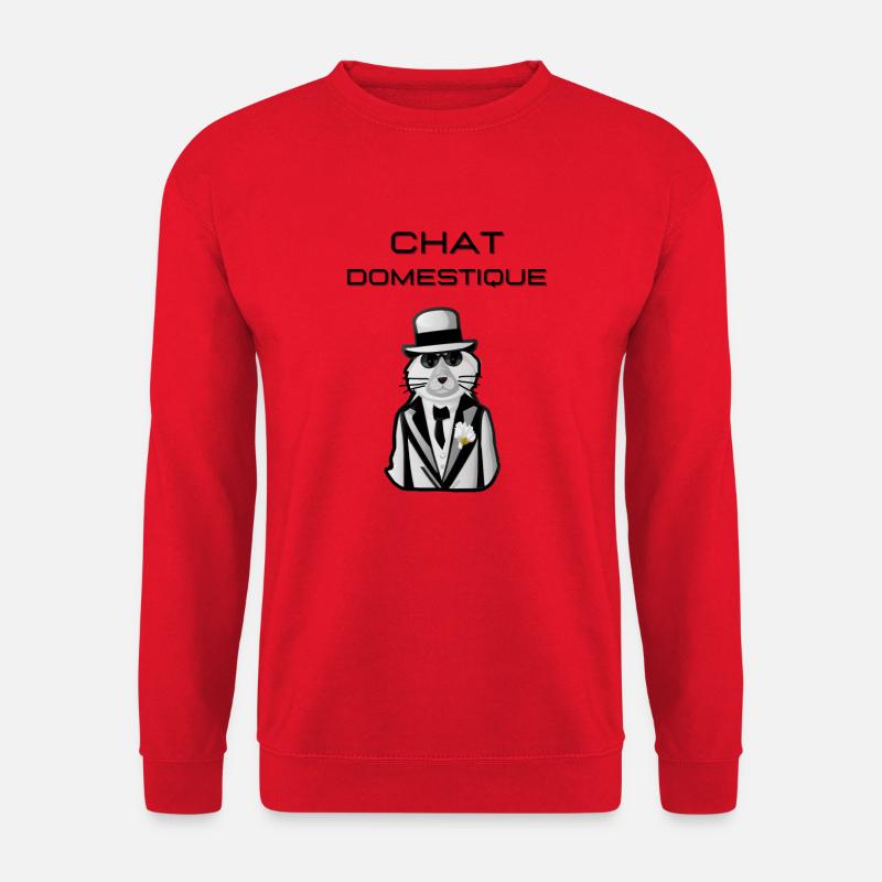 Hauskatze - Unisex Pullover - Rot