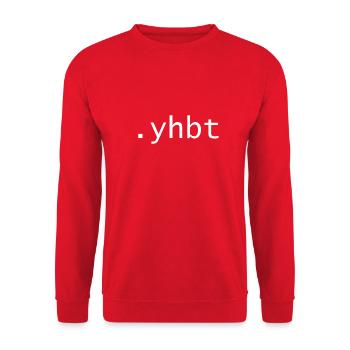 yhbt - You have been trolled - Unisex Sweatshirt - red - Front - Alina (178cm) & Michal (187cm)