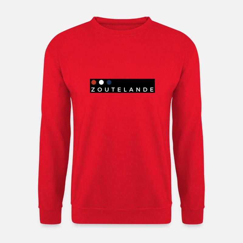 Zoutelande 3 Points - Unisex Pullover - Rot