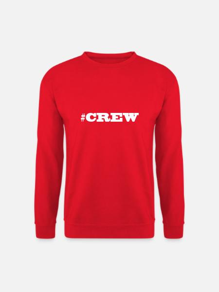 CREW - Unisex Pullover - Rot