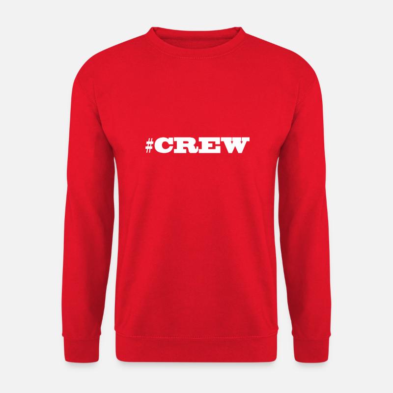 CREW - Unisex Pullover - Rot