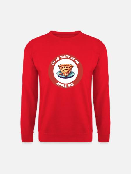 sweet slice of apple pie - Unisex Sweatshirt - red