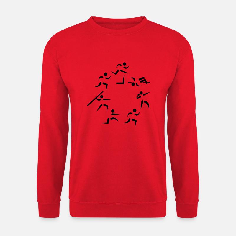 Siebenkampf - Unisex Pullover - Rot