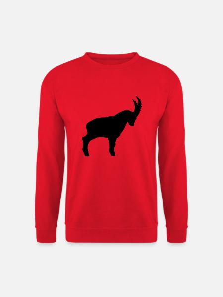 Steinbock - Unisex Pullover - Rot