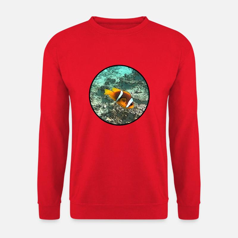 Clownfische - Unisex Pullover - Rot