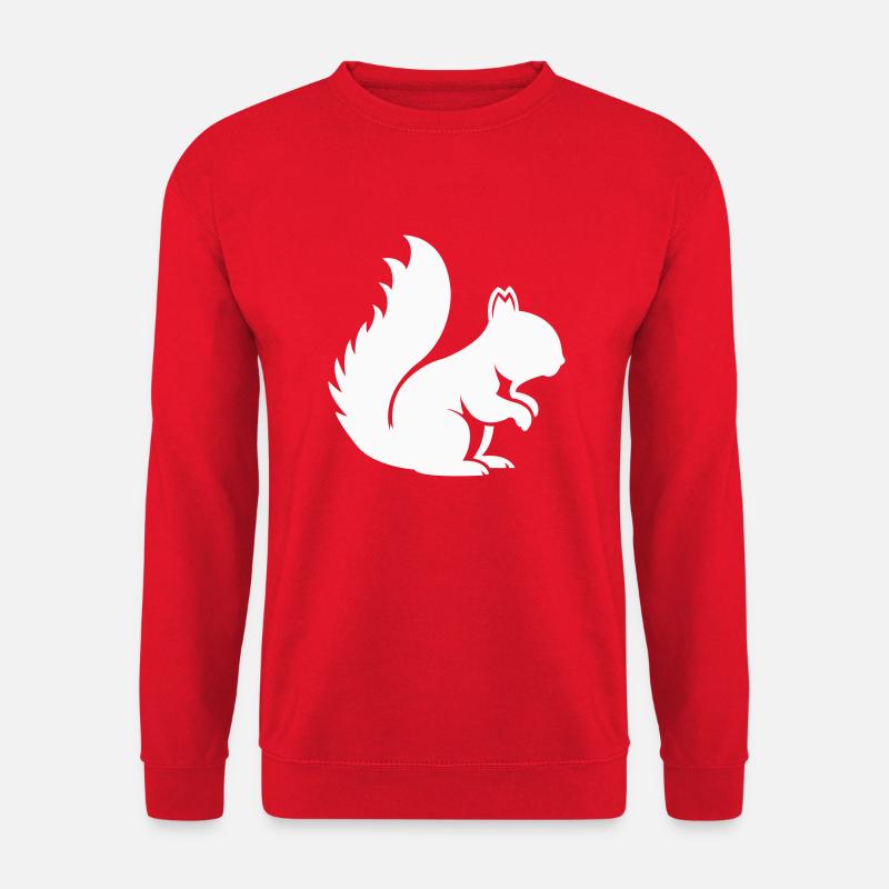 eichhörnchen - Unisex Pullover - Rot