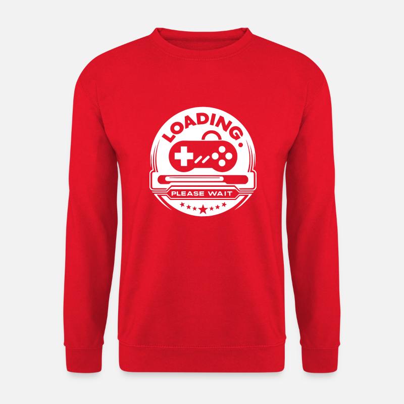 Loading Please Wait - Unisex Sweatshirt - red