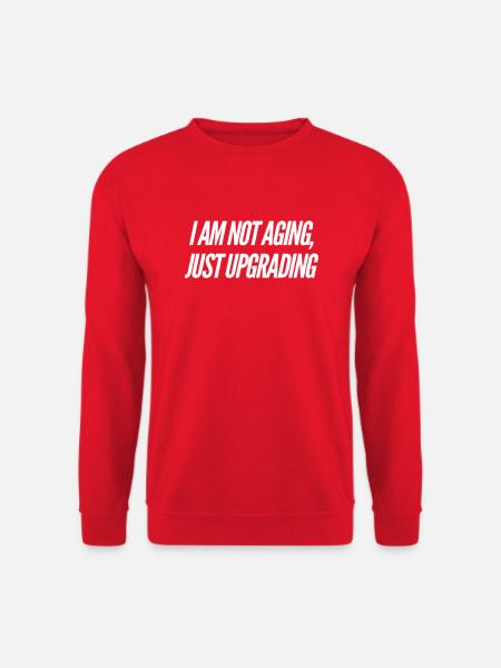 Geschenkidee 40. Geburtstag - Unisex Pullover - Rot