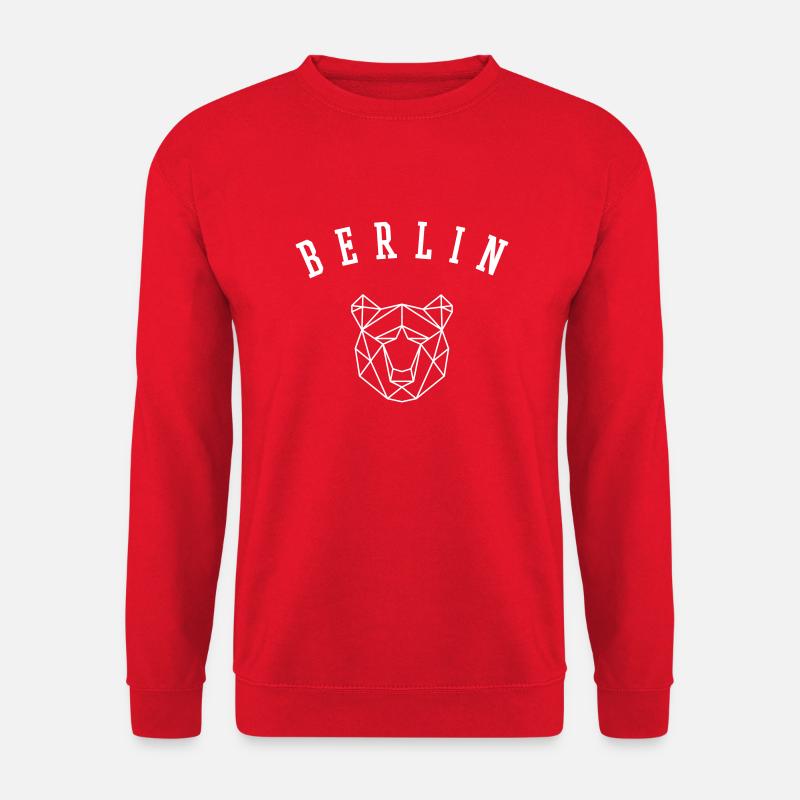 Berlin - Unisex Pullover - Rot