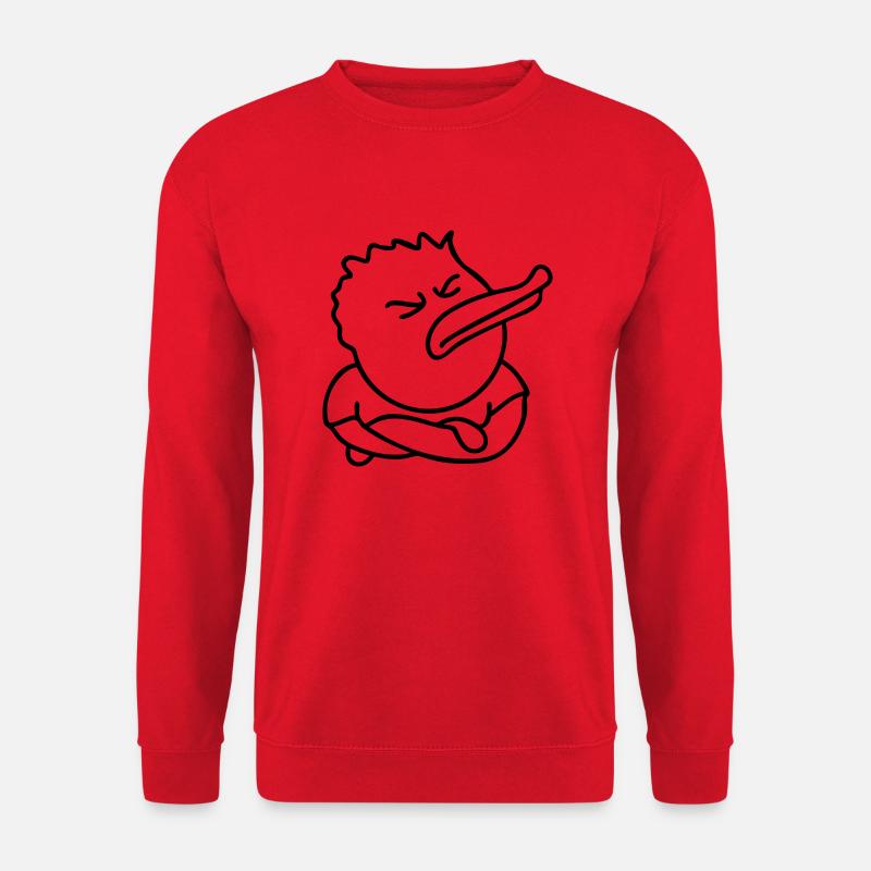 Offended Duck - Unisex Pullover - Rot